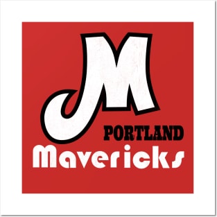 Retro Portland Mavericks Baseball Posters and Art